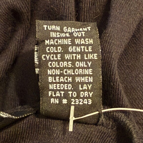 New York & Co Y2K Top NWT Women Large Black Party Glam Party Rhinestone Holiday - Picture 8 of 8